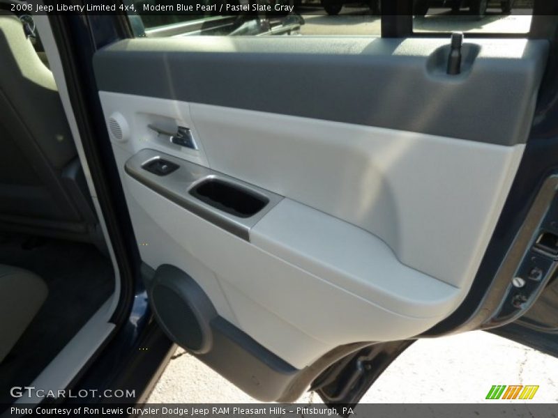 Modern Blue Pearl / Pastel Slate Gray 2008 Jeep Liberty Limited 4x4