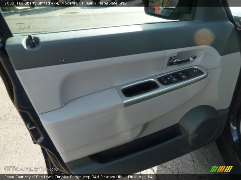 Modern Blue Pearl / Pastel Slate Gray 2008 Jeep Liberty Limited 4x4