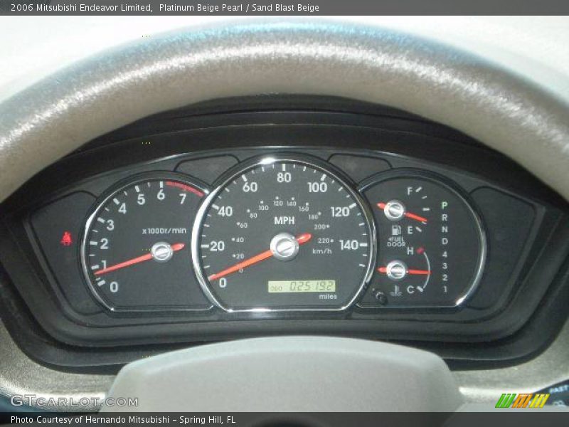 Platinum Beige Pearl / Sand Blast Beige 2006 Mitsubishi Endeavor Limited