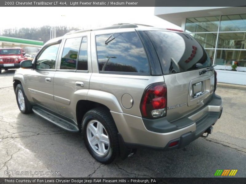 Light Pewter Metallic / Medium Pewter 2003 Chevrolet TrailBlazer LT 4x4