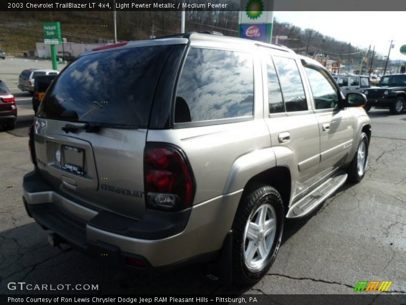 Light Pewter Metallic / Medium Pewter 2003 Chevrolet TrailBlazer LT 4x4