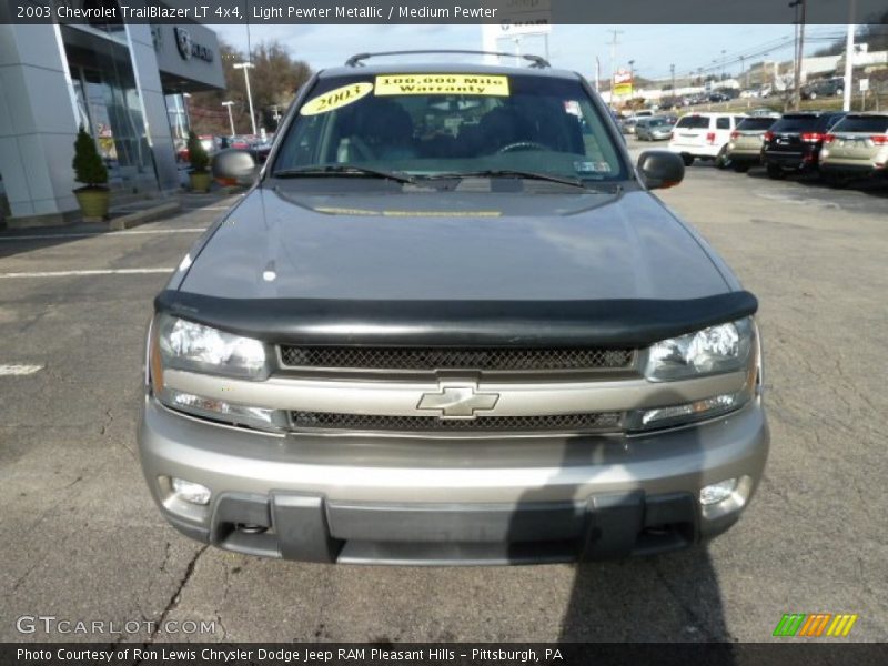 Light Pewter Metallic / Medium Pewter 2003 Chevrolet TrailBlazer LT 4x4