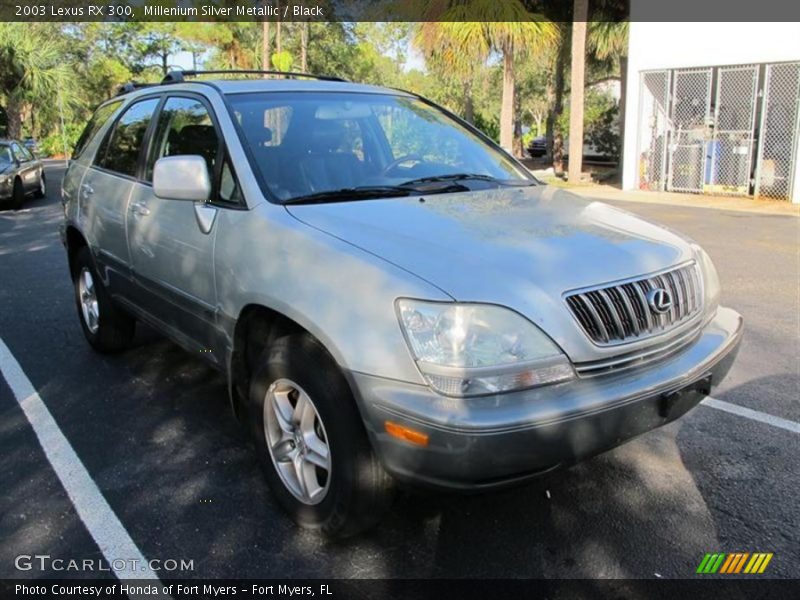 Millenium Silver Metallic / Black 2003 Lexus RX 300