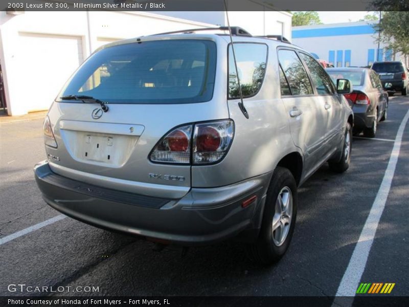 Millenium Silver Metallic / Black 2003 Lexus RX 300