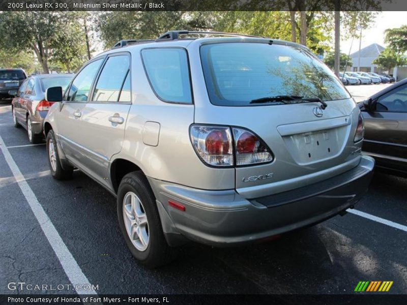 Millenium Silver Metallic / Black 2003 Lexus RX 300