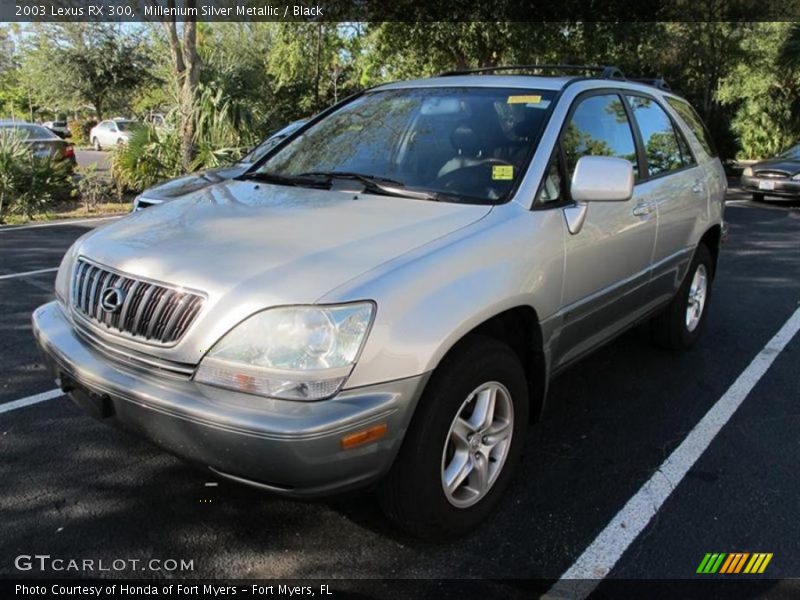 Millenium Silver Metallic / Black 2003 Lexus RX 300