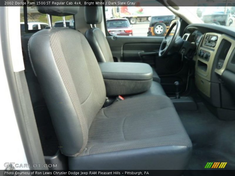 Bright White / Dark Slate Gray 2002 Dodge Ram 1500 ST Regular Cab 4x4