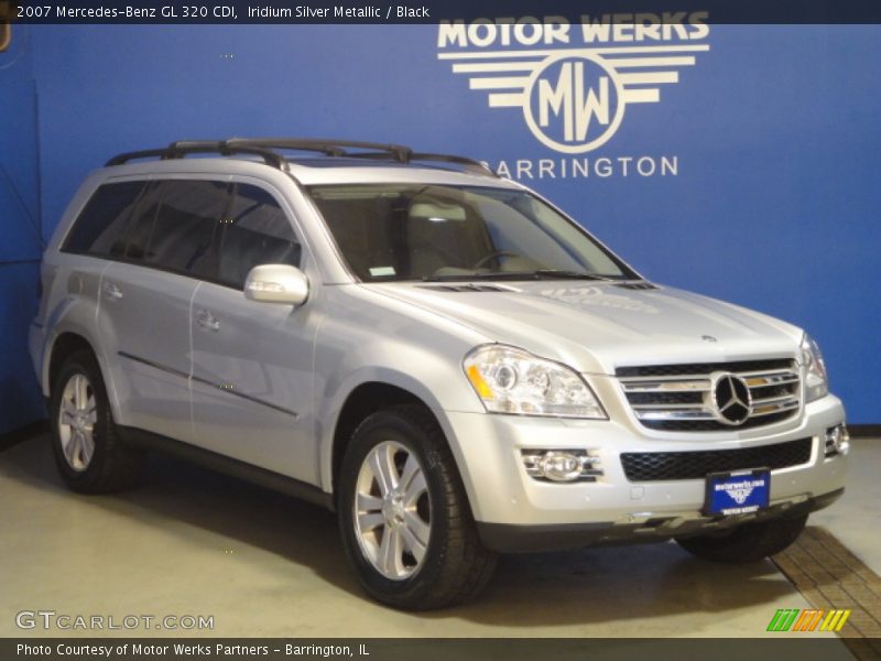 Iridium Silver Metallic / Black 2007 Mercedes-Benz GL 320 CDI