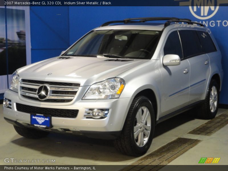 Iridium Silver Metallic / Black 2007 Mercedes-Benz GL 320 CDI