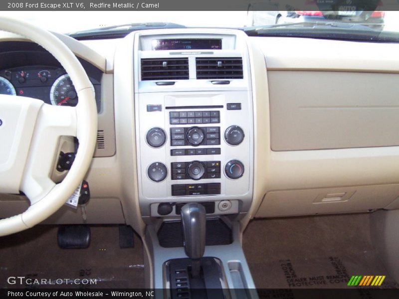 Redfire Metallic / Camel 2008 Ford Escape XLT V6