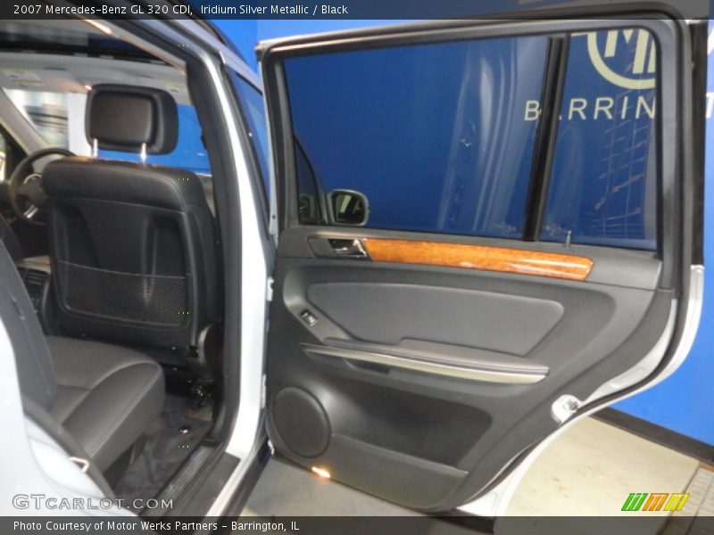 Iridium Silver Metallic / Black 2007 Mercedes-Benz GL 320 CDI