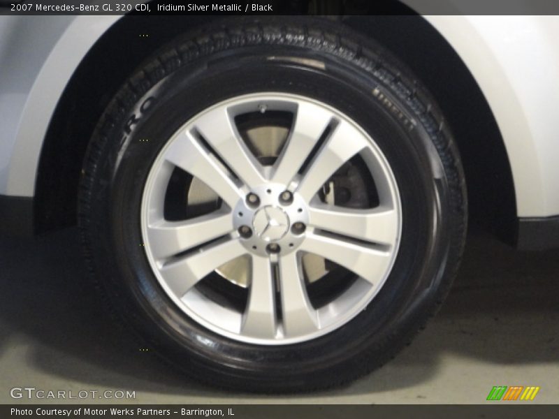 Iridium Silver Metallic / Black 2007 Mercedes-Benz GL 320 CDI