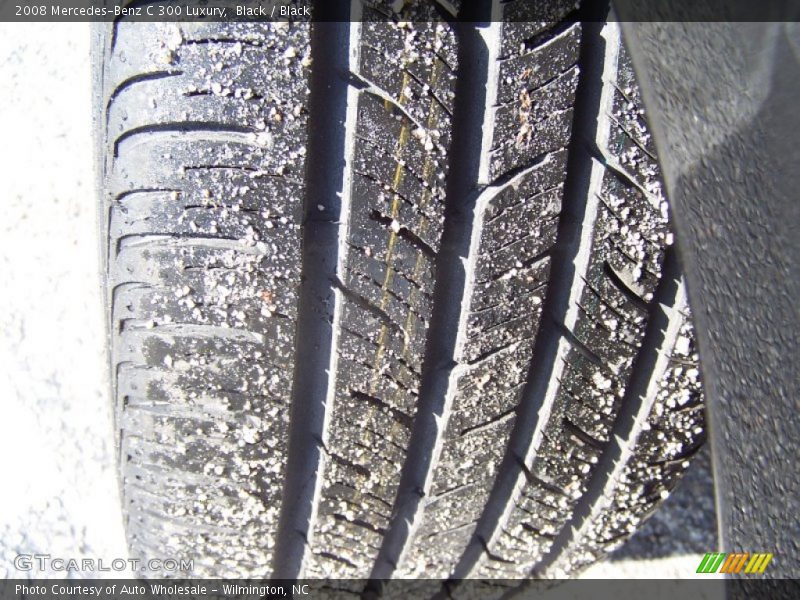 Black / Black 2008 Mercedes-Benz C 300 Luxury