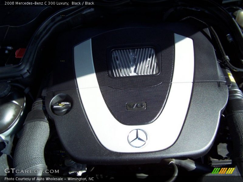 Black / Black 2008 Mercedes-Benz C 300 Luxury