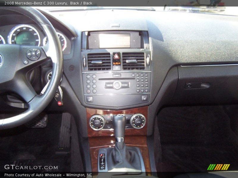 Black / Black 2008 Mercedes-Benz C 300 Luxury