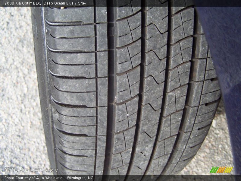 Deep Ocean Blue / Gray 2008 Kia Optima LX