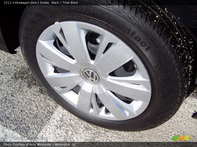Black / Titan Black 2011 Volkswagen Jetta S Sedan