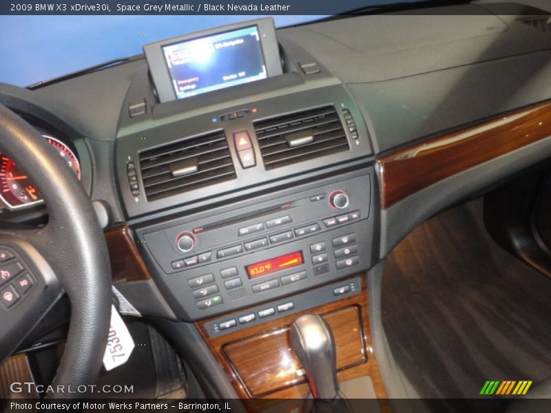 Space Grey Metallic / Black Nevada Leather 2009 BMW X3 xDrive30i
