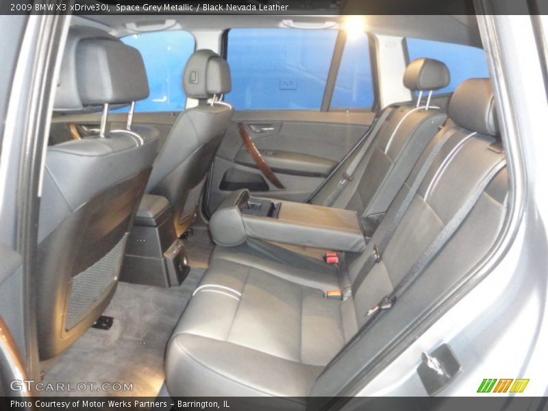 Space Grey Metallic / Black Nevada Leather 2009 BMW X3 xDrive30i