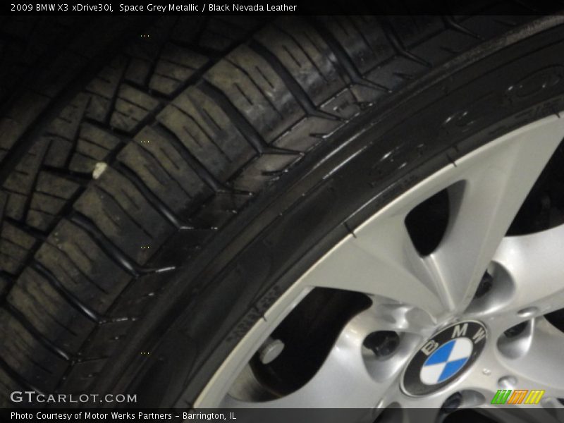 Space Grey Metallic / Black Nevada Leather 2009 BMW X3 xDrive30i