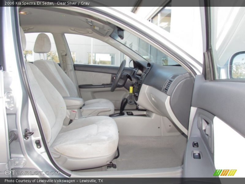 Clear Silver / Gray 2006 Kia Spectra EX Sedan