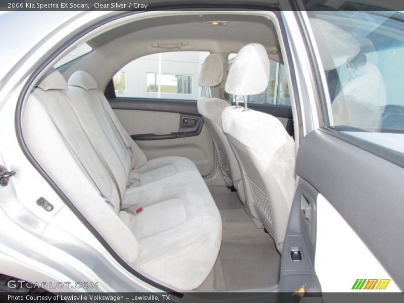 Clear Silver / Gray 2006 Kia Spectra EX Sedan