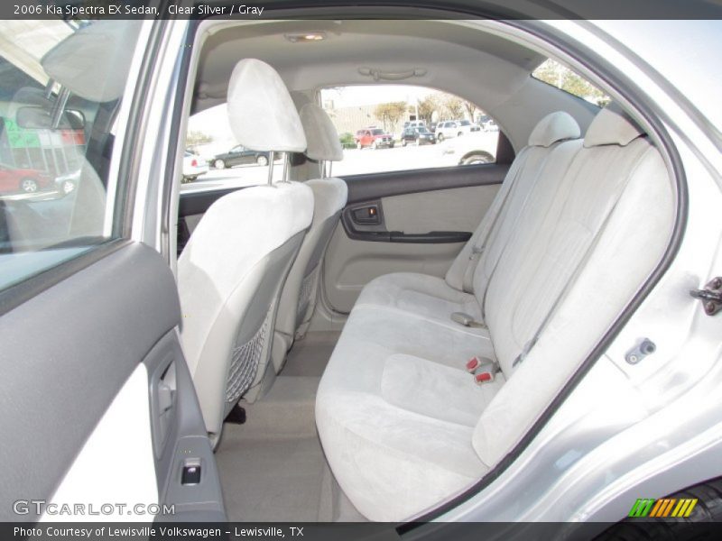 Clear Silver / Gray 2006 Kia Spectra EX Sedan