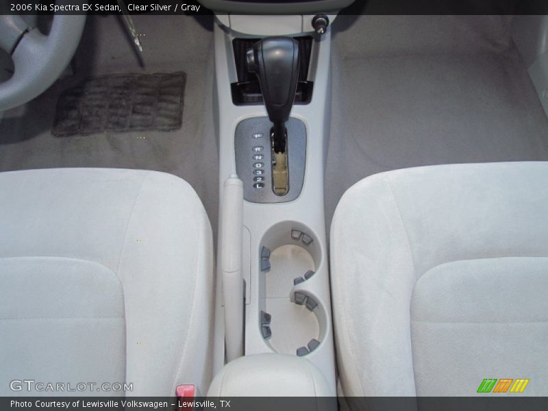 Clear Silver / Gray 2006 Kia Spectra EX Sedan