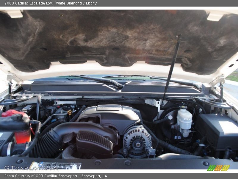 White Diamond / Ebony 2008 Cadillac Escalade ESV