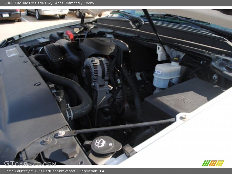 White Diamond / Ebony 2008 Cadillac Escalade ESV