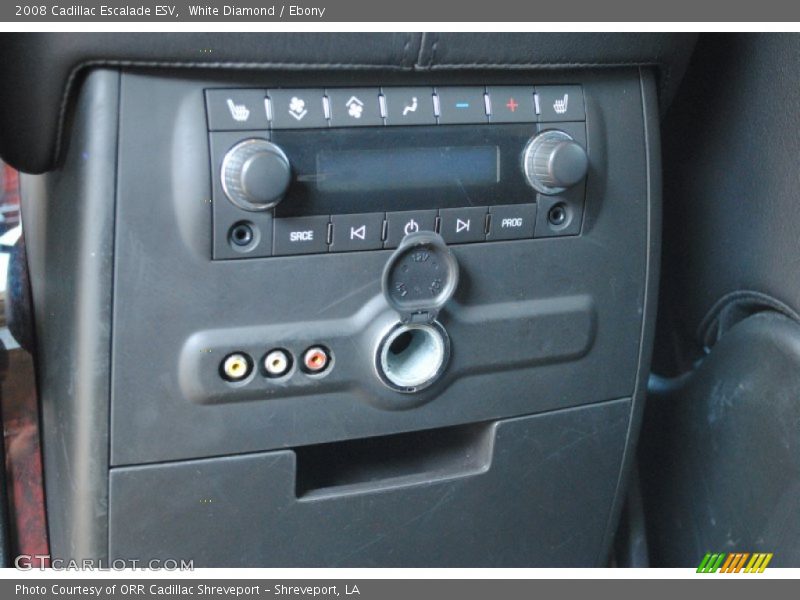 White Diamond / Ebony 2008 Cadillac Escalade ESV