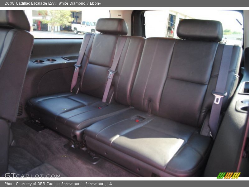 White Diamond / Ebony 2008 Cadillac Escalade ESV