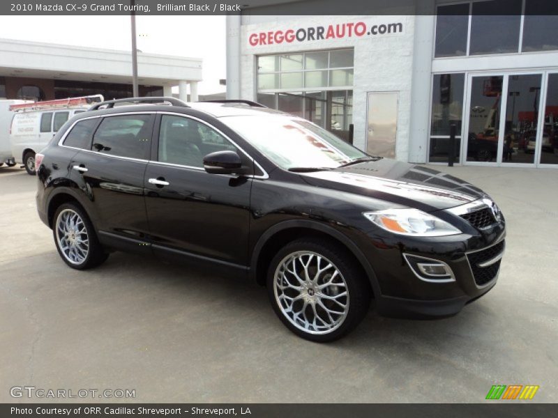 Brilliant Black / Black 2010 Mazda CX-9 Grand Touring