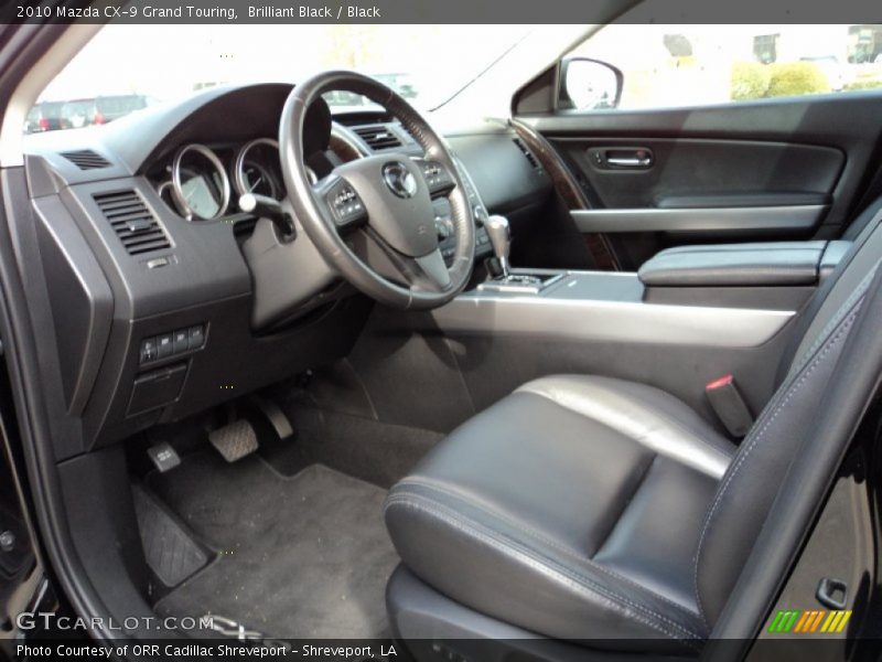  2010 CX-9 Grand Touring Black Interior