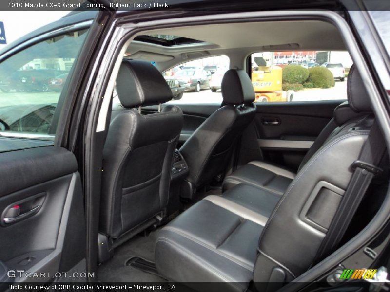  2010 CX-9 Grand Touring Black Interior