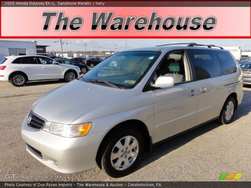 Sandstone Metallic / Ivory 2003 Honda Odyssey EX-L