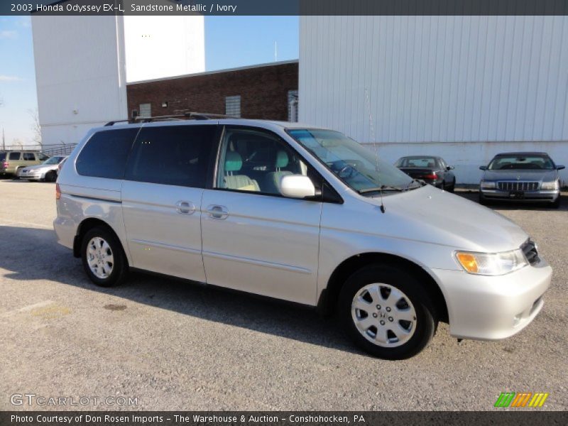 Sandstone Metallic / Ivory 2003 Honda Odyssey EX-L