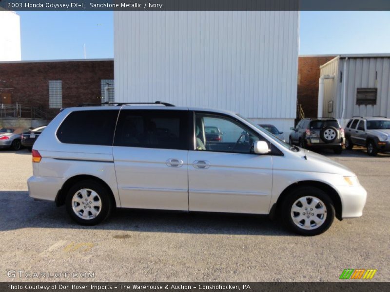Sandstone Metallic / Ivory 2003 Honda Odyssey EX-L