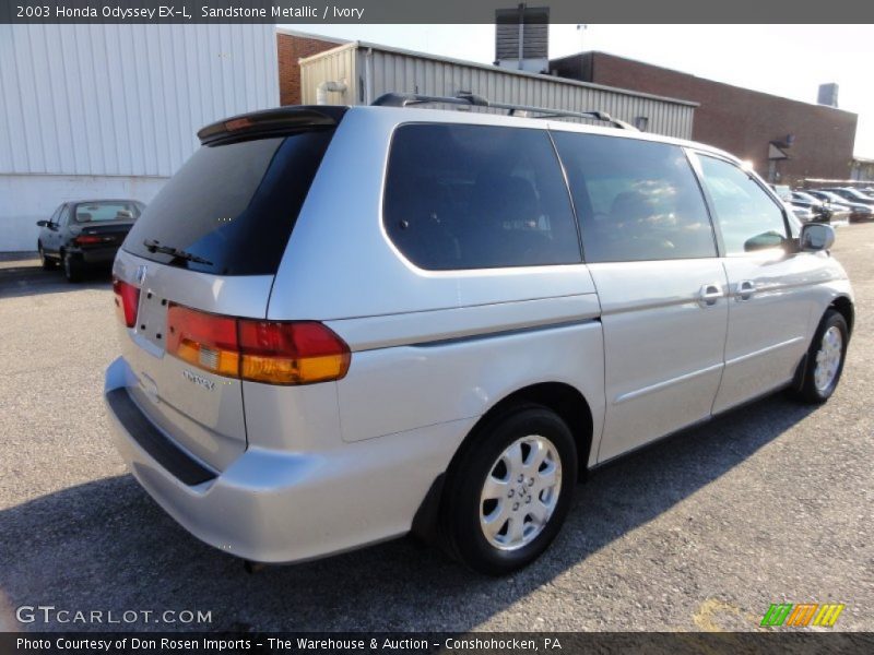 Sandstone Metallic / Ivory 2003 Honda Odyssey EX-L