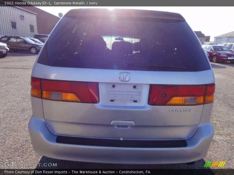 Sandstone Metallic / Ivory 2003 Honda Odyssey EX-L
