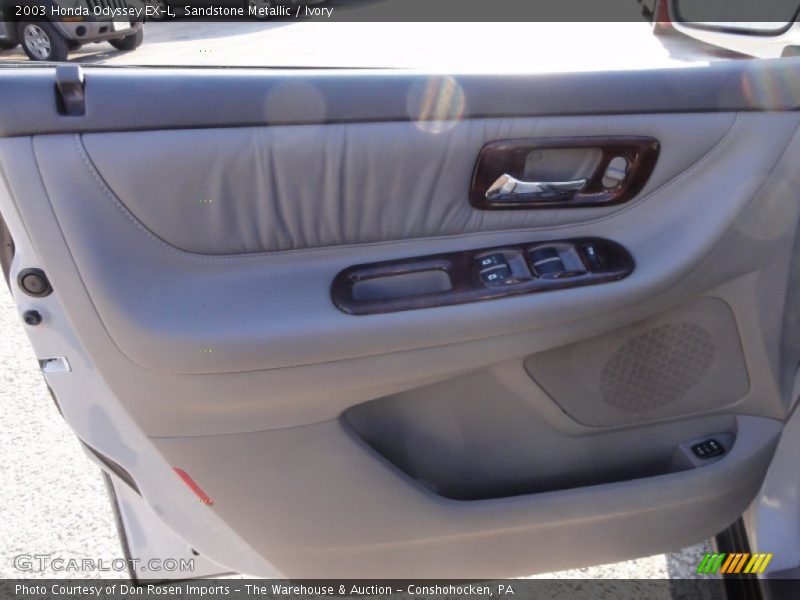 Sandstone Metallic / Ivory 2003 Honda Odyssey EX-L