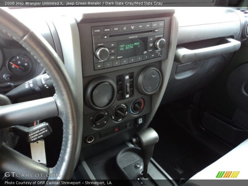 Jeep Green Metallic / Dark Slate Gray/Med Slate Gray 2008 Jeep Wrangler Unlimited X