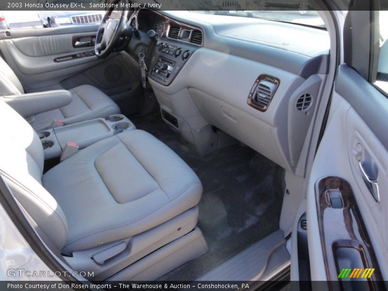 Sandstone Metallic / Ivory 2003 Honda Odyssey EX-L