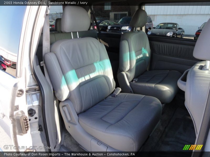 Sandstone Metallic / Ivory 2003 Honda Odyssey EX-L