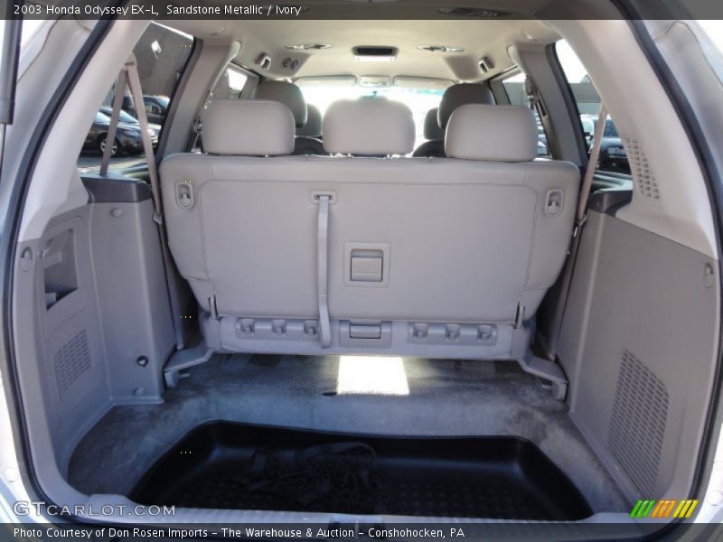 Sandstone Metallic / Ivory 2003 Honda Odyssey EX-L