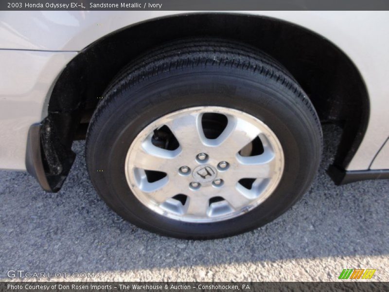 Sandstone Metallic / Ivory 2003 Honda Odyssey EX-L