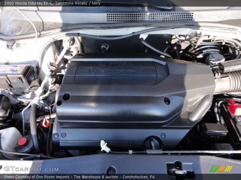 Sandstone Metallic / Ivory 2003 Honda Odyssey EX-L