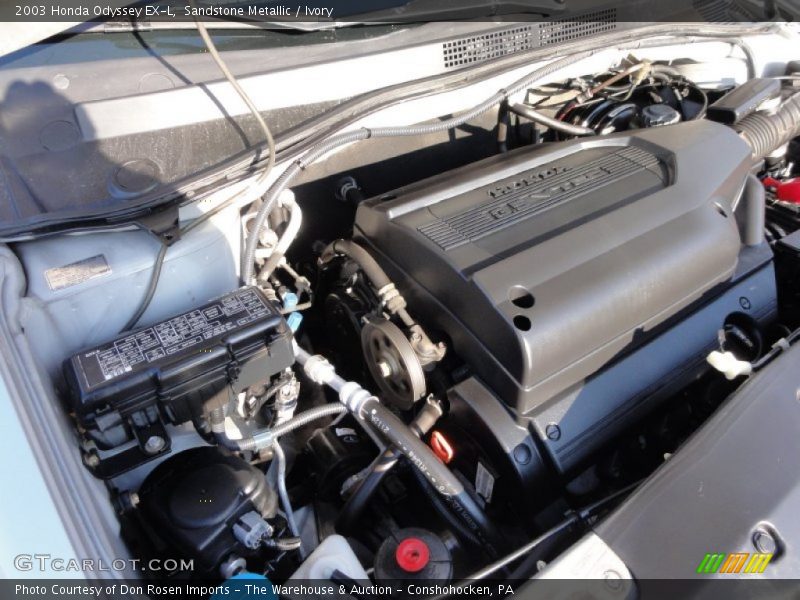 Sandstone Metallic / Ivory 2003 Honda Odyssey EX-L