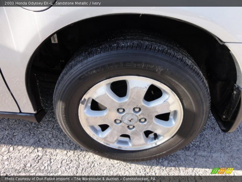 Sandstone Metallic / Ivory 2003 Honda Odyssey EX-L