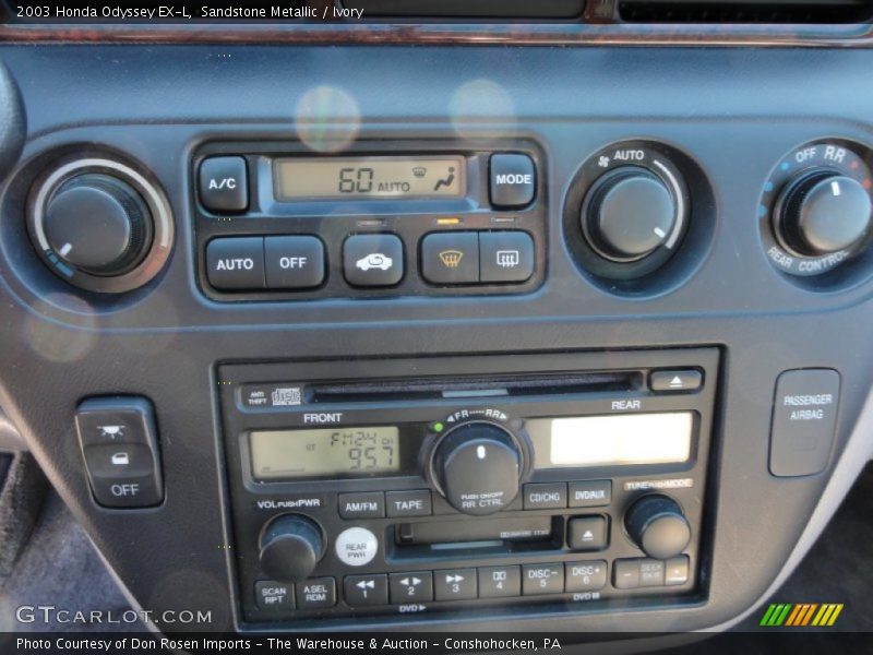 Sandstone Metallic / Ivory 2003 Honda Odyssey EX-L